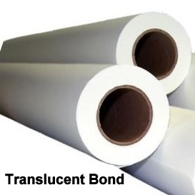 Translucent Bond Engineering Rolls (3" cores) Translucent Bond Engineering Rolls (3" cores)
