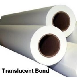 24" x 500' 18# Translucent Bond, 2 rolls/case