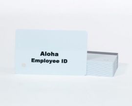 Aloha Employee ID Magnetic Swipe Cards