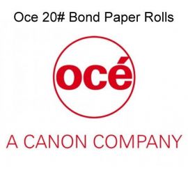 30" x 150' 20# Oce Brand Plotter Paper Rolls, (2" core) 4 rolls/case
