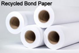 30" x 150' 20# Recycled Bond, 4 rolls/case (2" Cores)